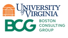 Logo University of Virginia et logo Boston Consulting Group 