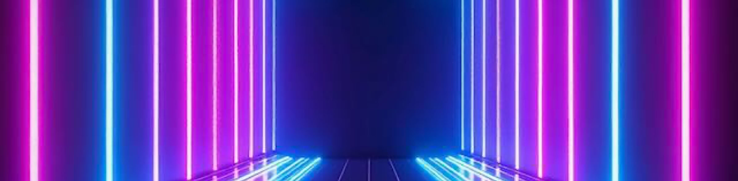 Représentation d'un couloir numérique-image générée par IA